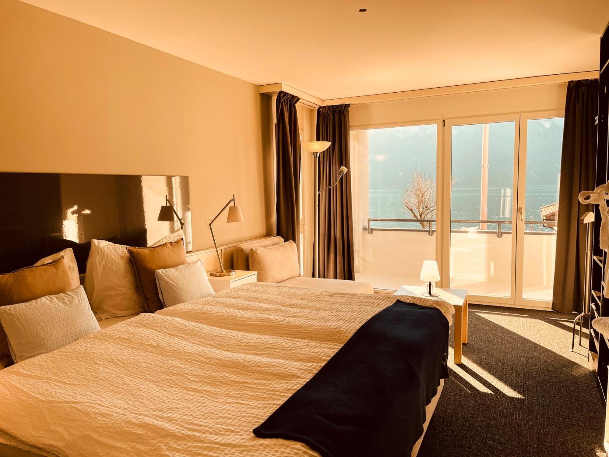 Seehotel Riviera At Lake Lucerne Gersau Exterior foto