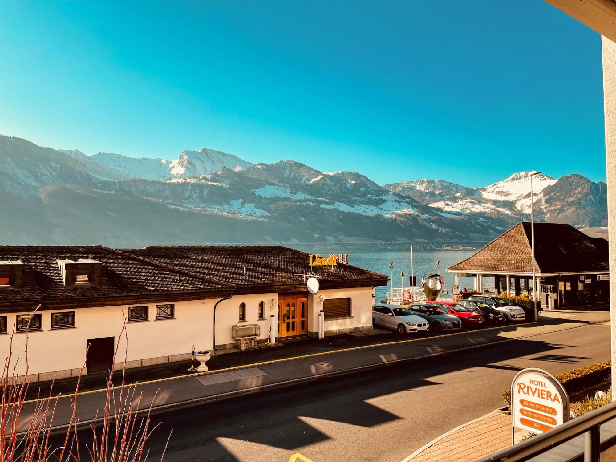Seehotel Riviera At Lake Lucerne Gersau Exterior foto